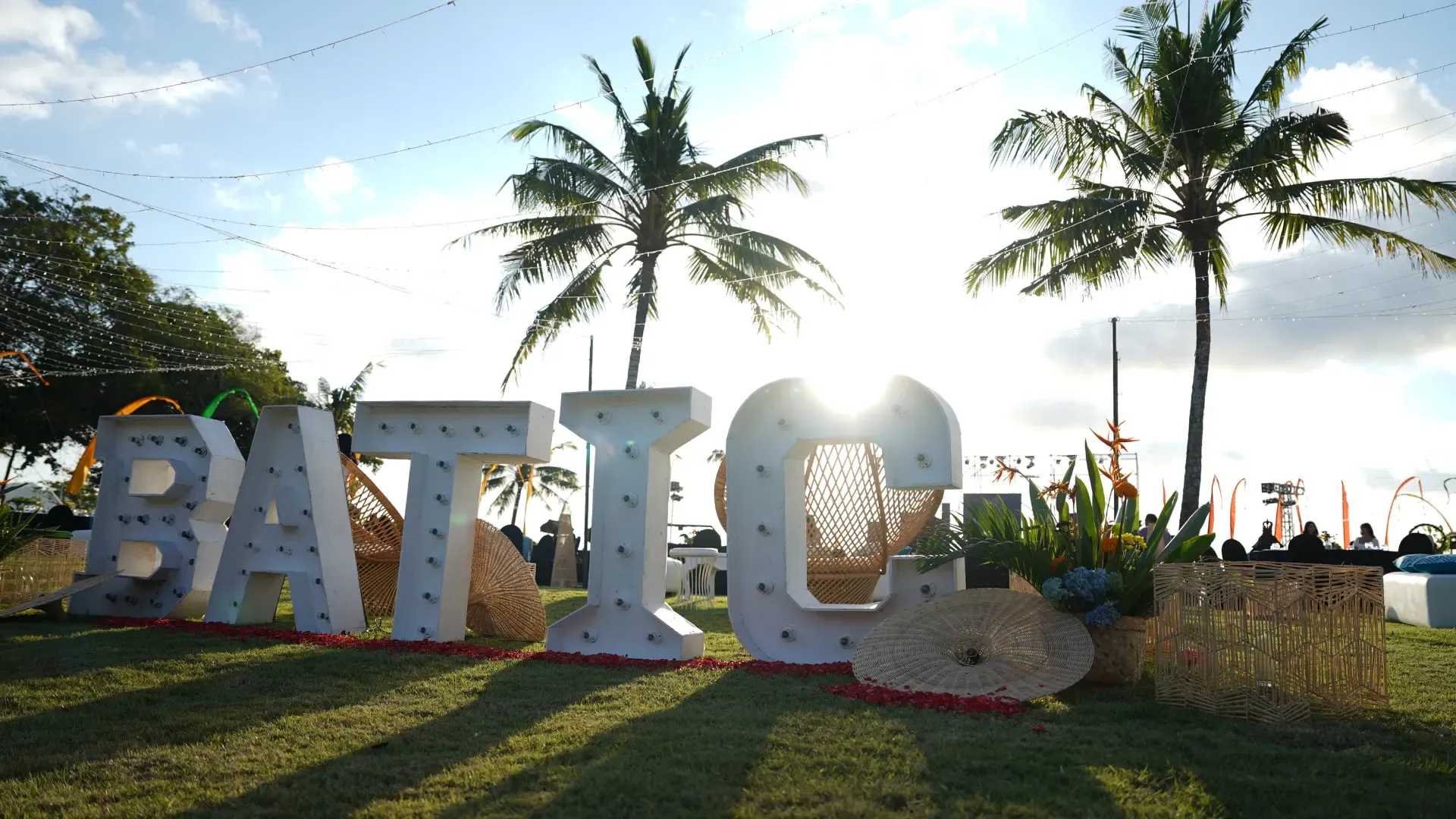 BATIC conference attendees networking