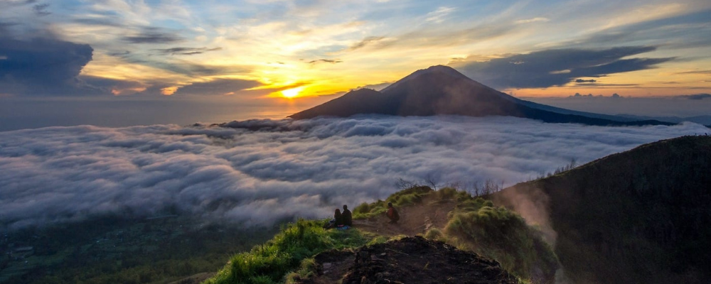 The Sunrise at Mount Batur