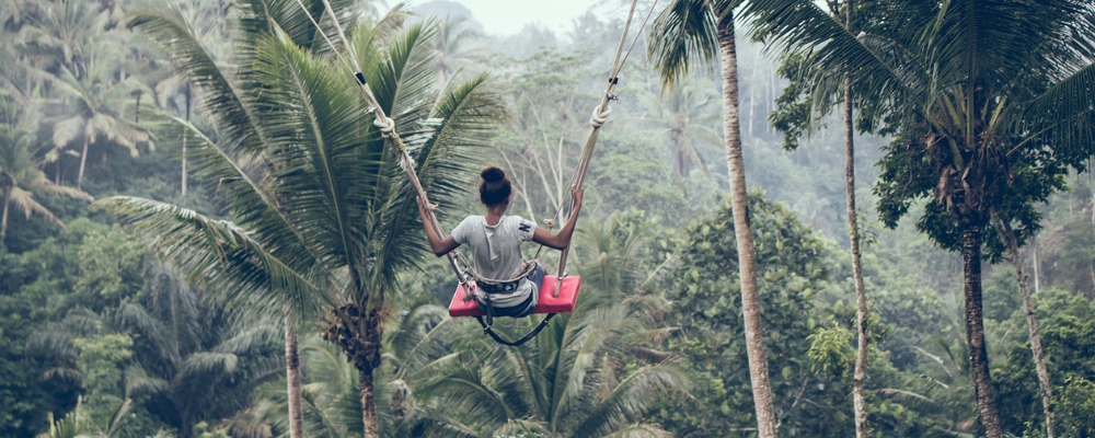 The Insta-famous Bali Swing on Tegallalang Rice Terraces